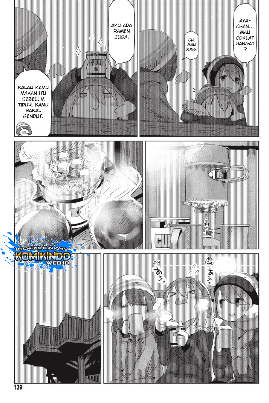 Yuru-Camp Chapter 28 Gambar 25
