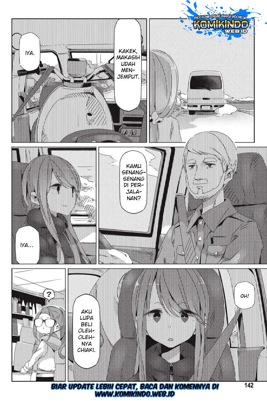 Yuru-Camp Chapter 28 Gambar 28