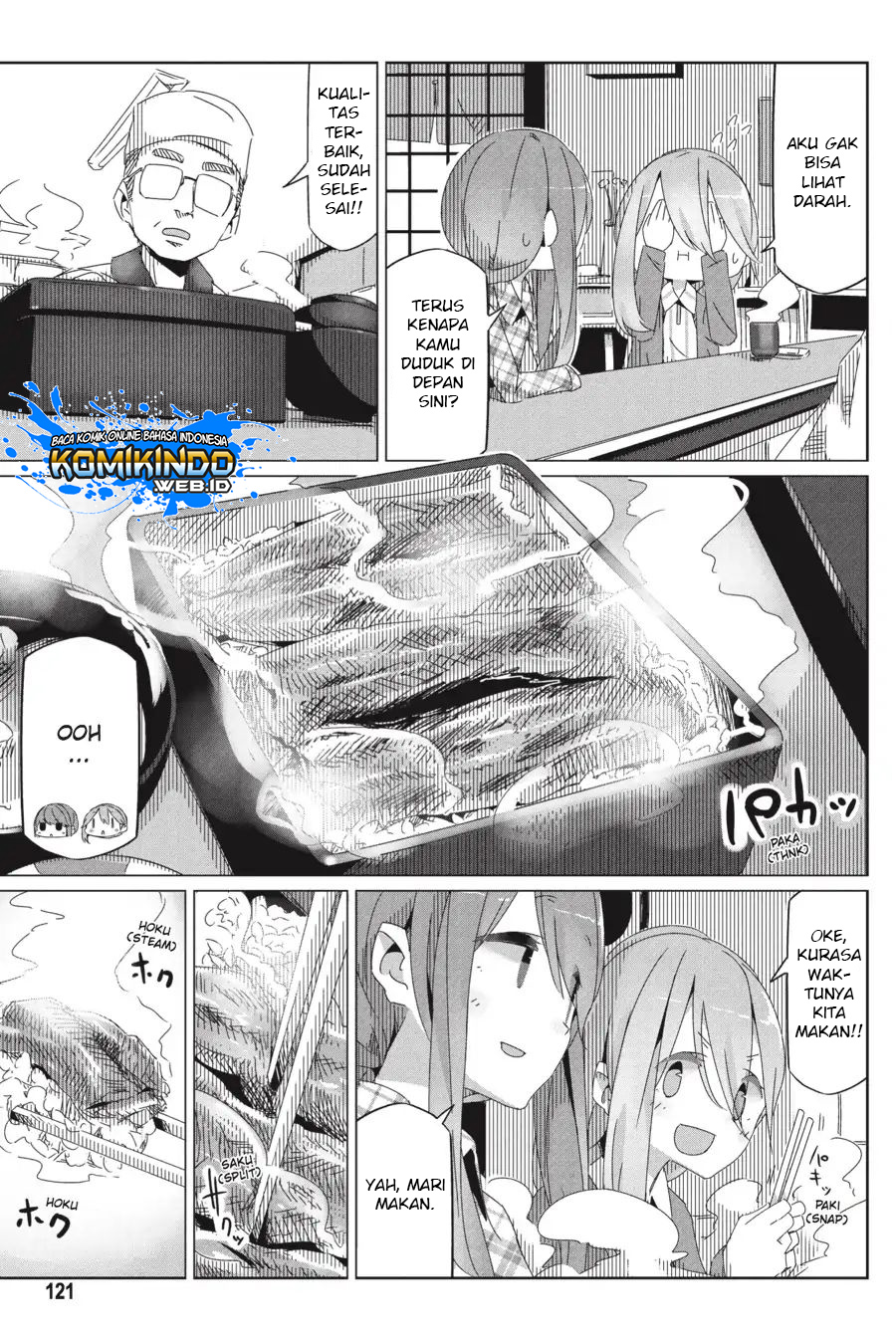 Yuru-Camp Chapter 28 Gambar 8