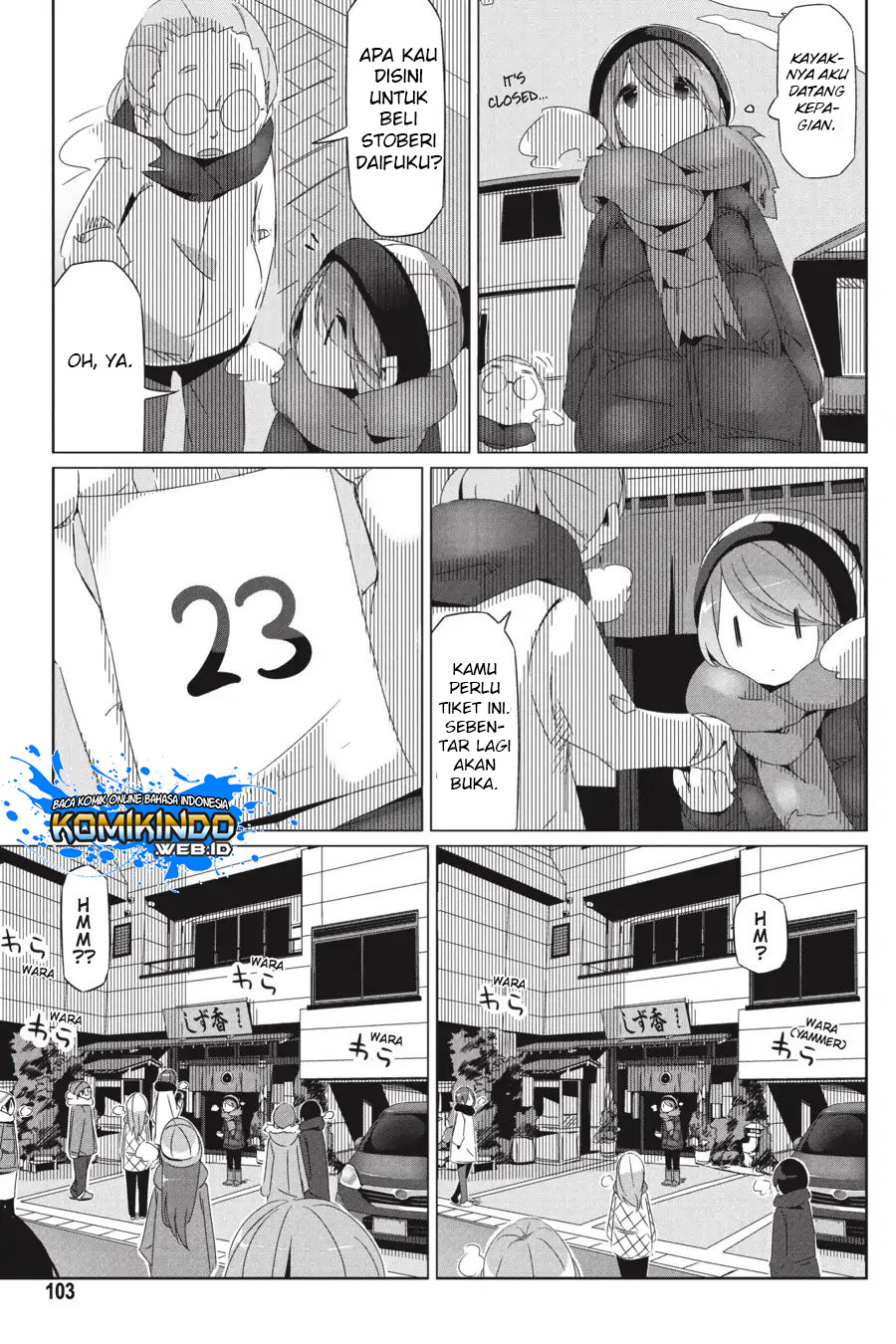 Yuru-Camp Chapter 27 Gambar 15