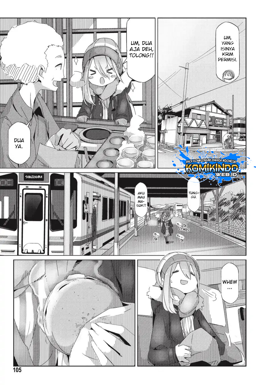Yuru-Camp Chapter 27 Gambar 17