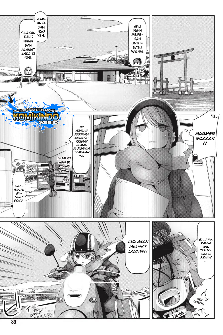 Baca Manga Yuru-Camp Chapter 27 Gambar 2