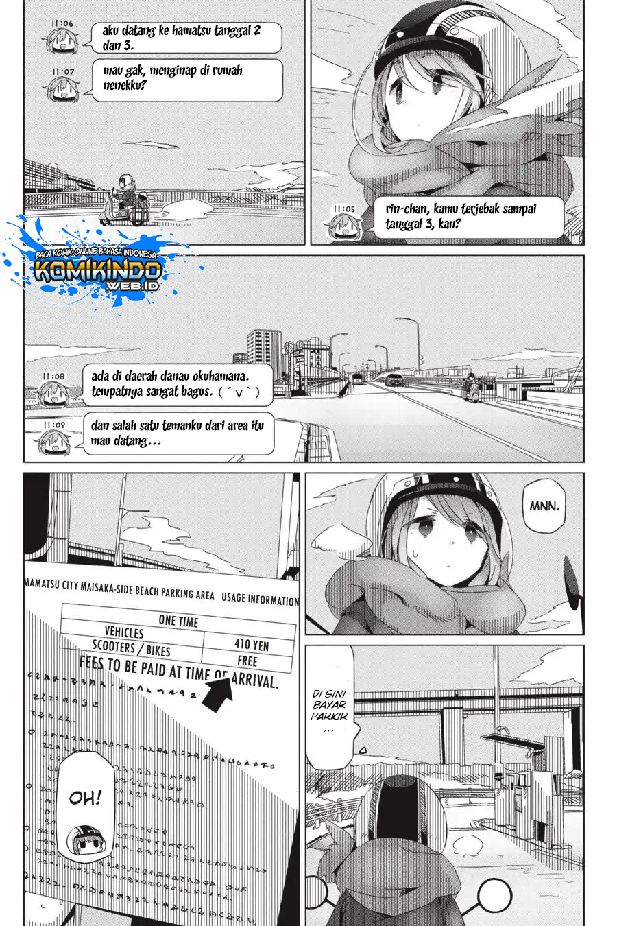 Yuru-Camp Chapter 27 Gambar 3