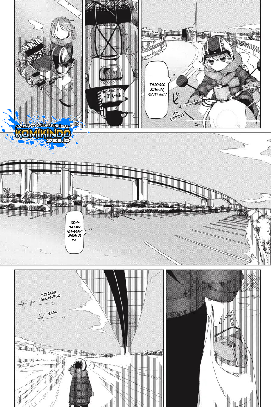 Yuru-Camp Chapter 27 Gambar 4
