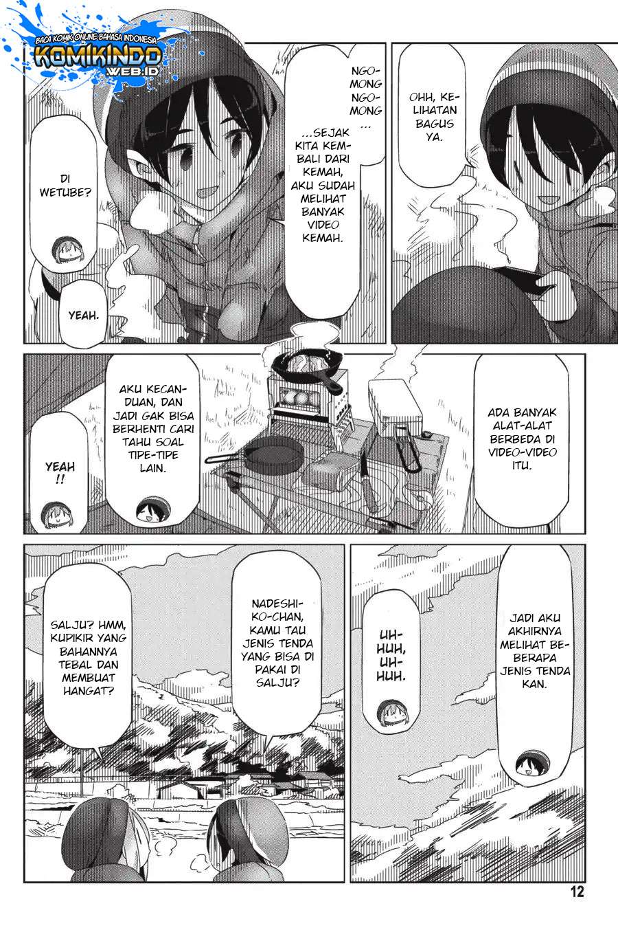 Yuru-Camp Chapter 24 Gambar 14