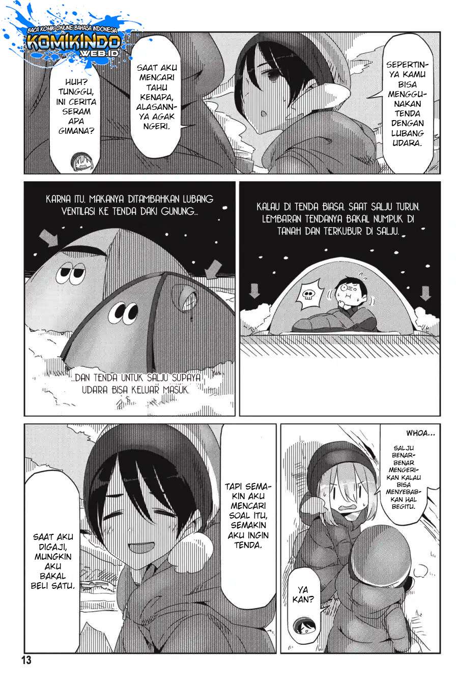 Yuru-Camp Chapter 24 Gambar 15