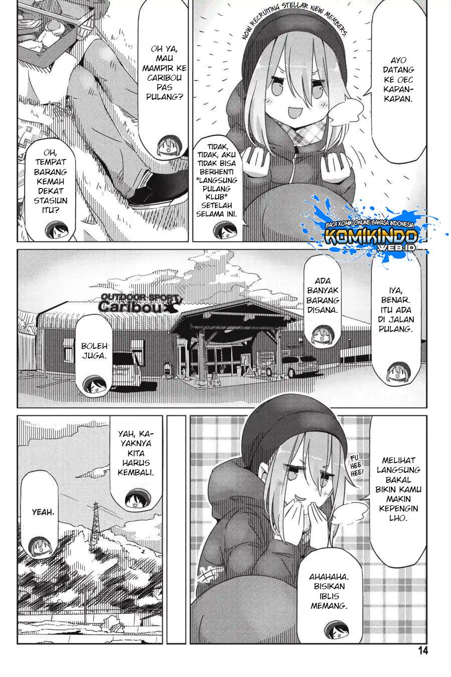Yuru-Camp Chapter 24 Gambar 16