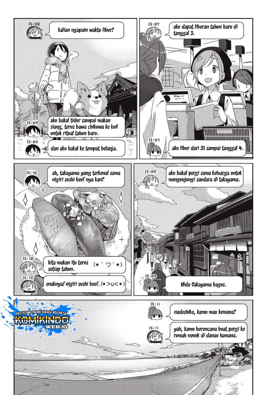 Yuru-Camp Chapter 24 Gambar 19