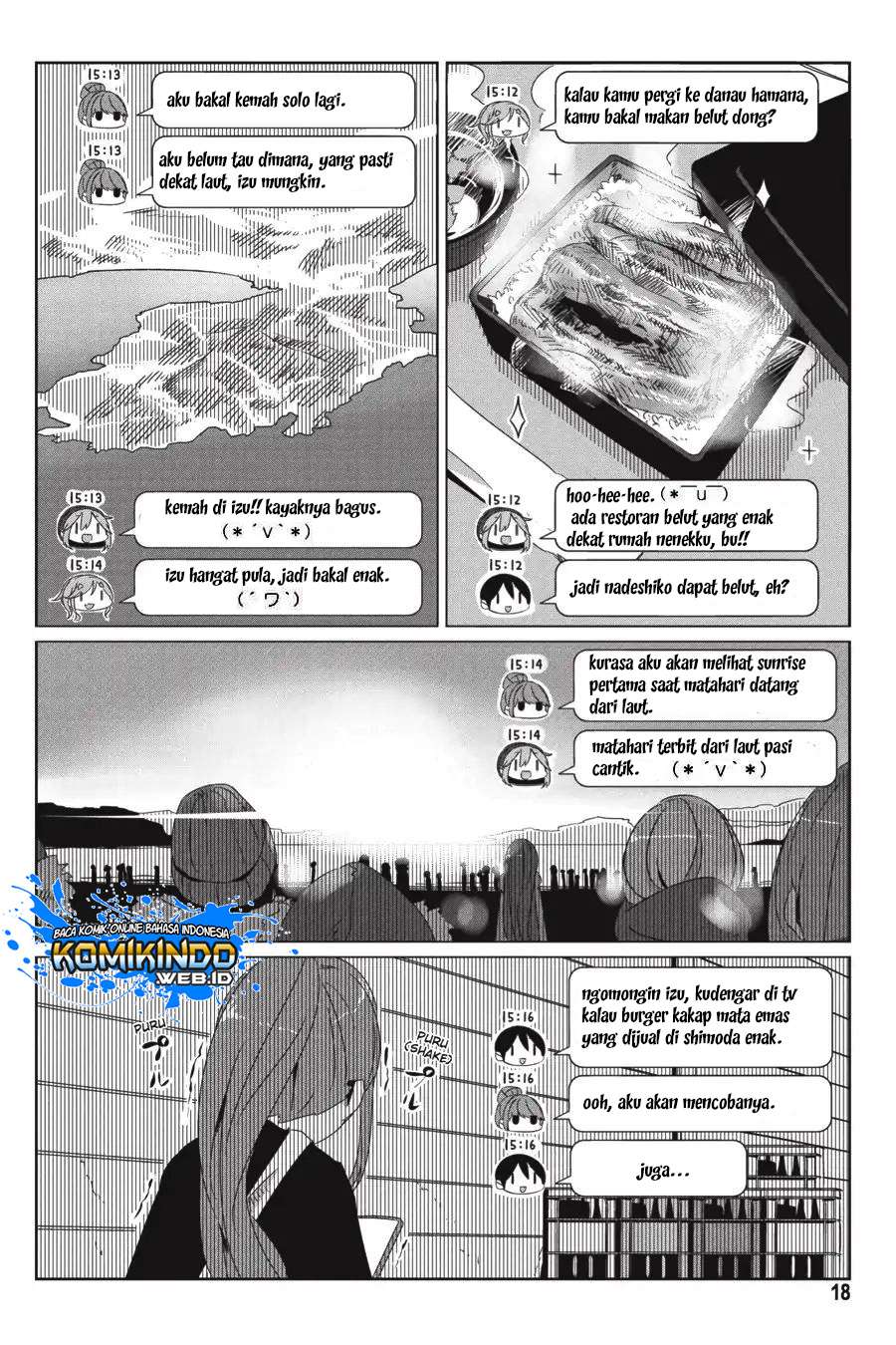Yuru-Camp Chapter 24 Gambar 20