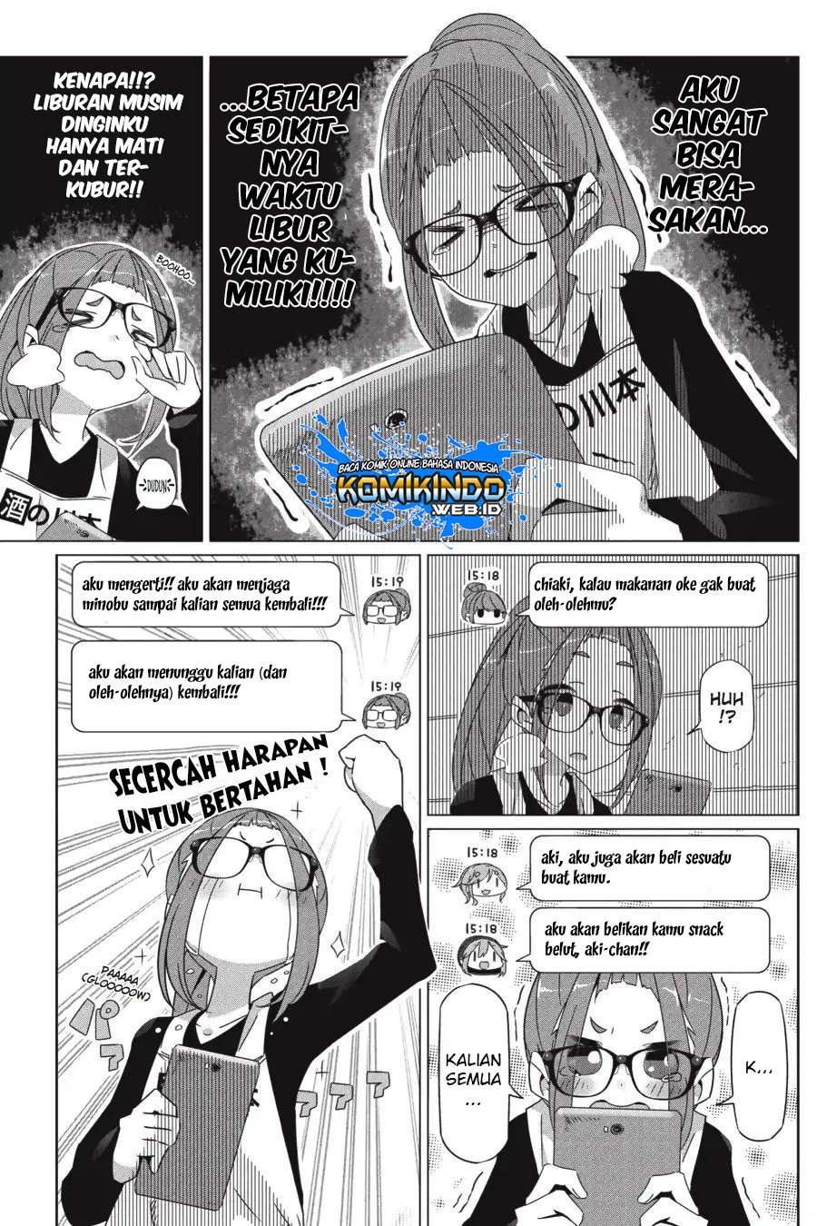 Yuru-Camp Chapter 24 Gambar 21