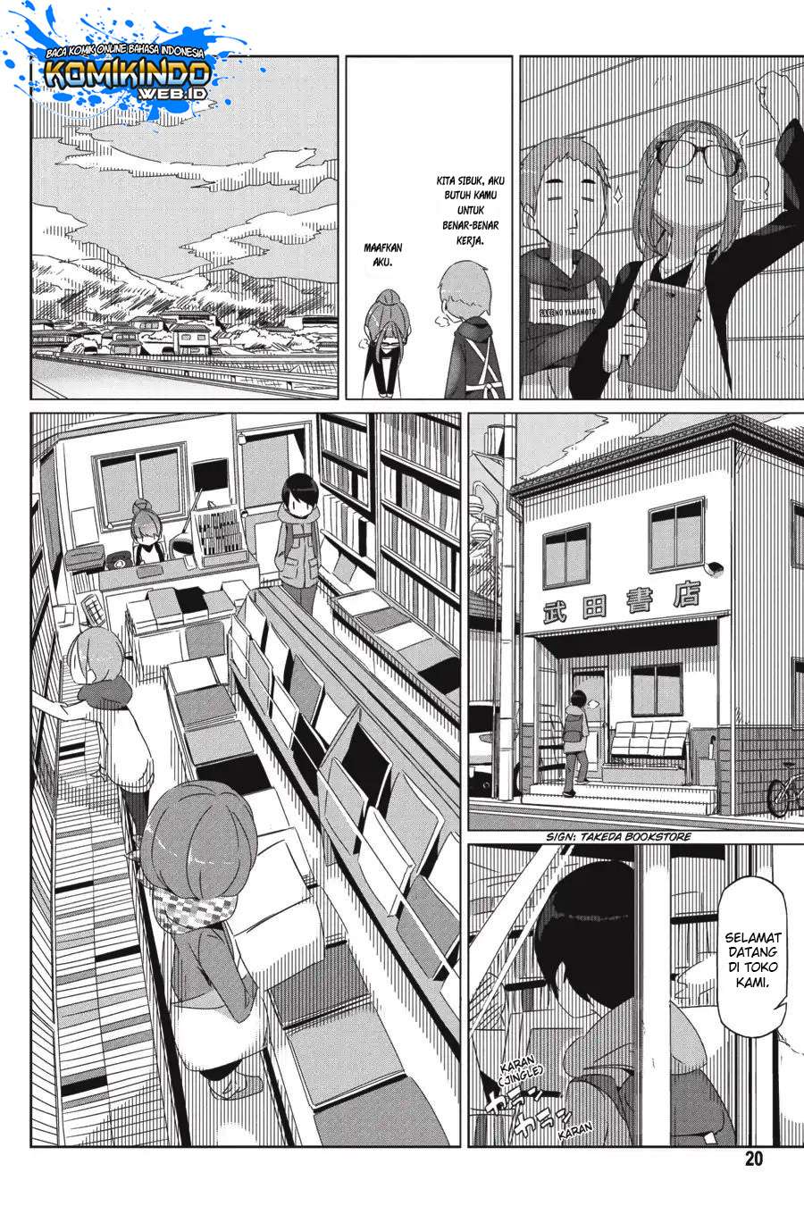 Yuru-Camp Chapter 24 Gambar 22
