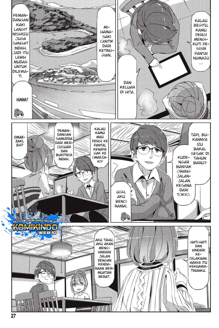 Yuru-Camp Chapter 24 Gambar 29