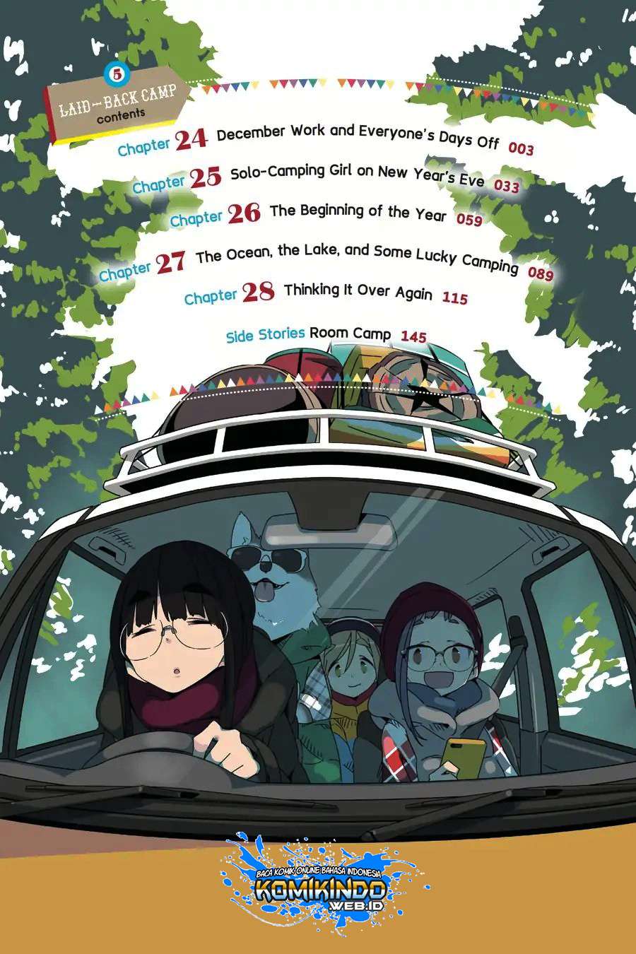 Yuru-Camp Chapter 24 Gambar 4
