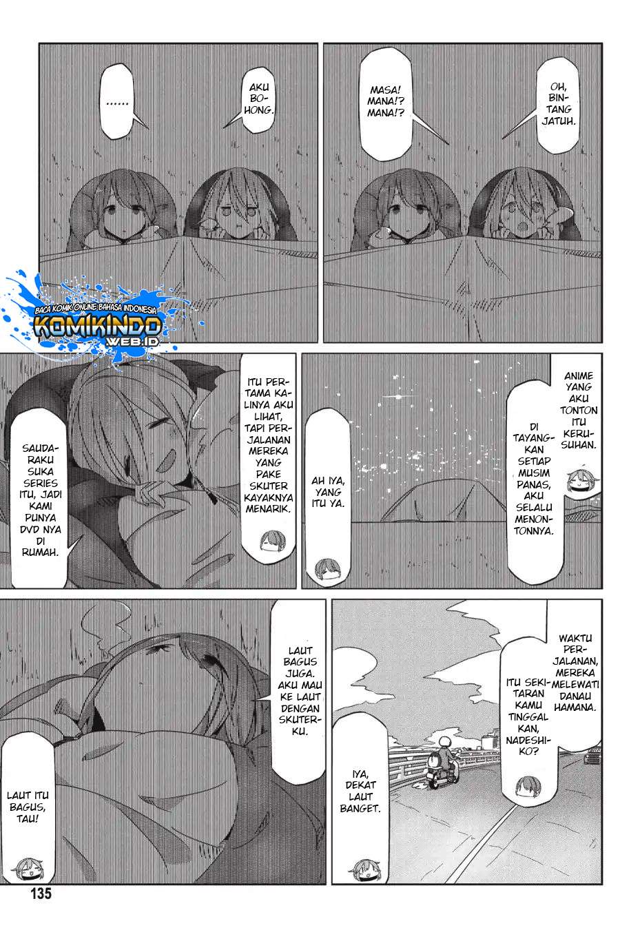 Yuru-Camp Chapter 23 Gambar 14