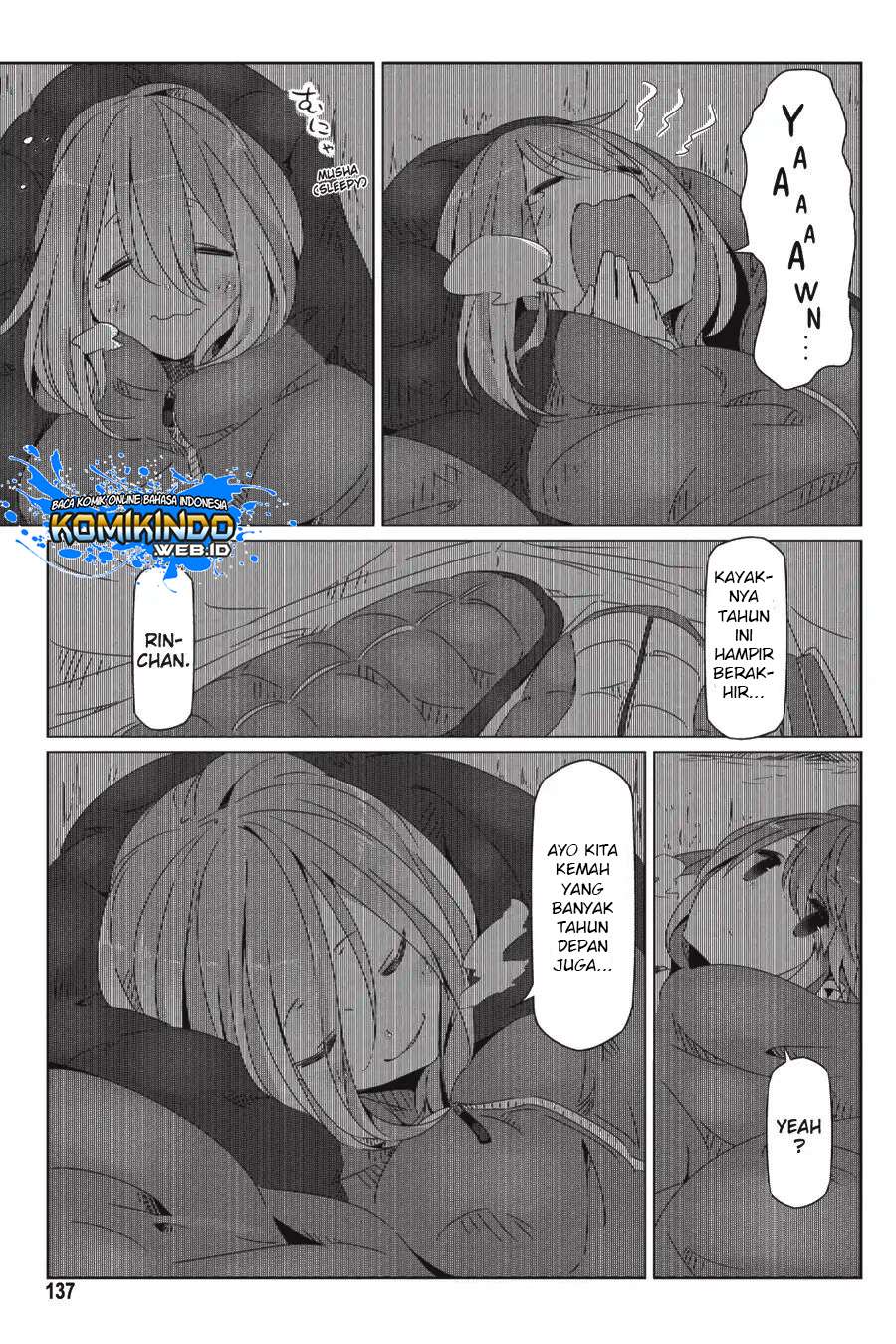 Yuru-Camp Chapter 23 Gambar 16