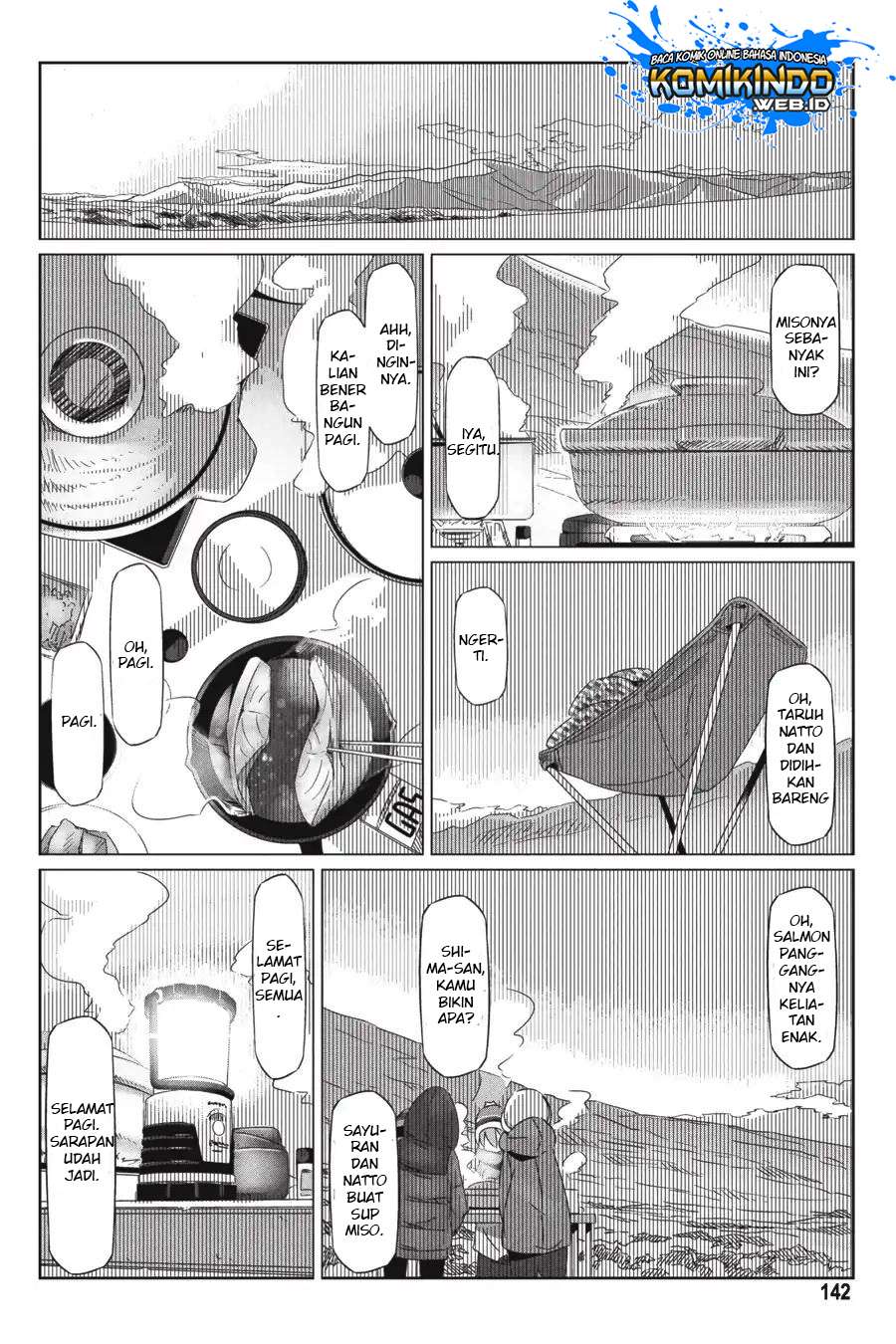 Yuru-Camp Chapter 23 Gambar 21