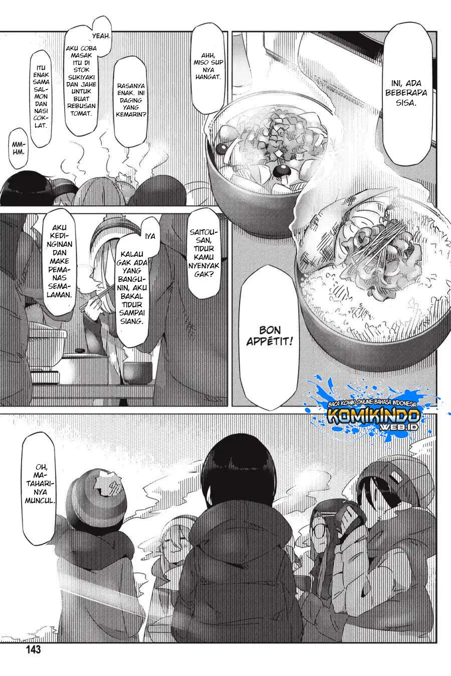 Yuru-Camp Chapter 23 Gambar 22