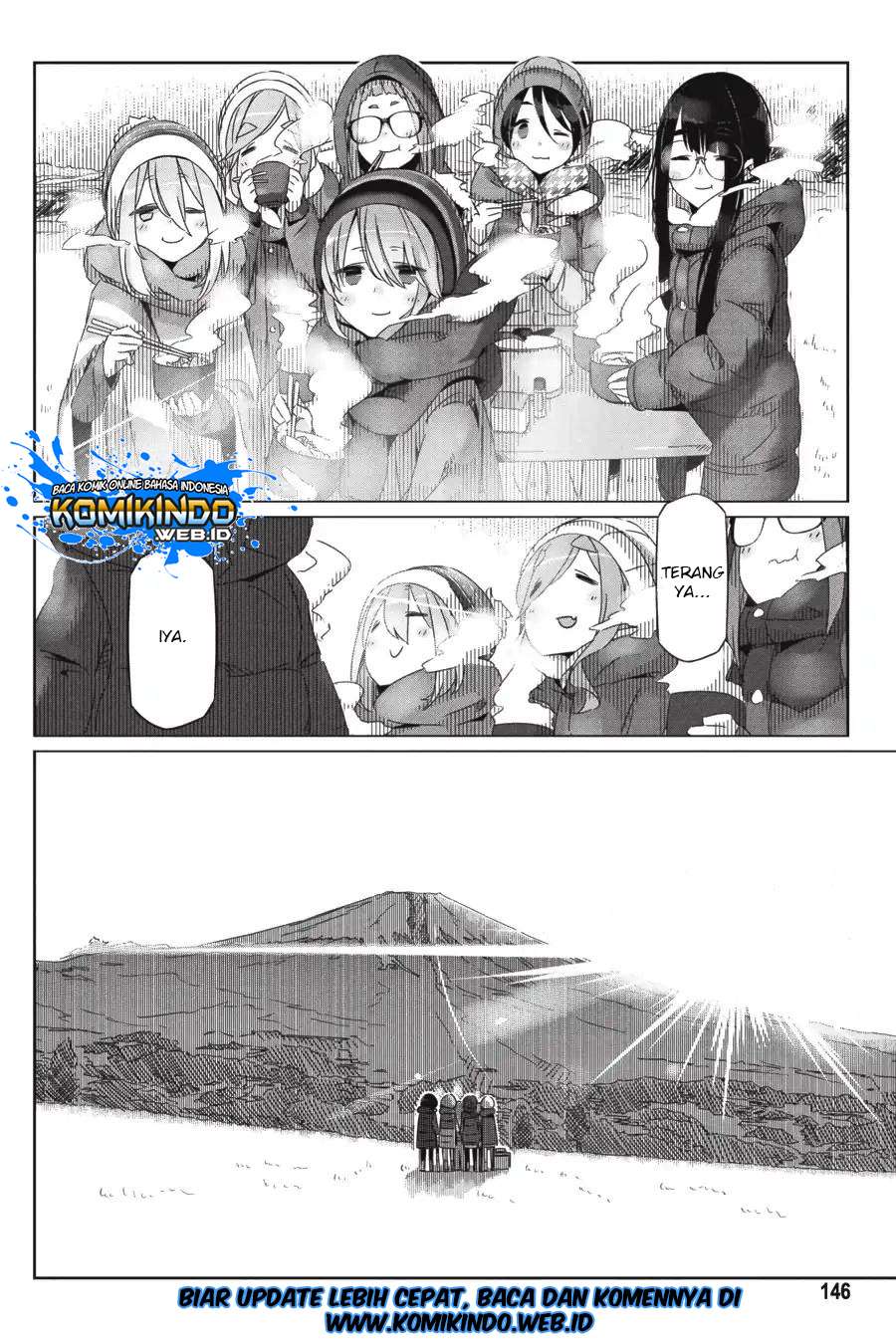 Yuru-Camp Chapter 23 Gambar 24