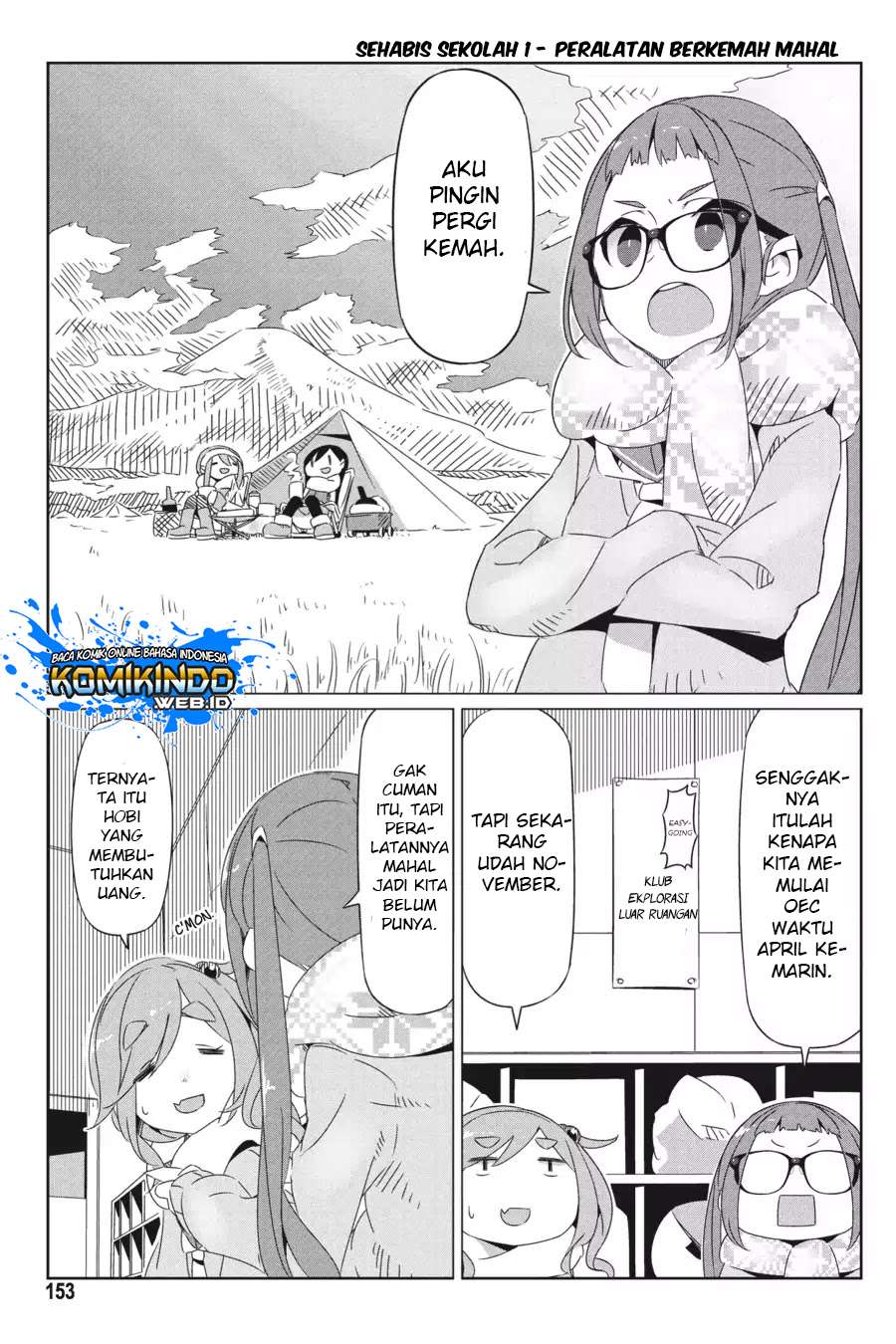 Baca Manga Yuru-Camp Chapter 22.5 Gambar 2