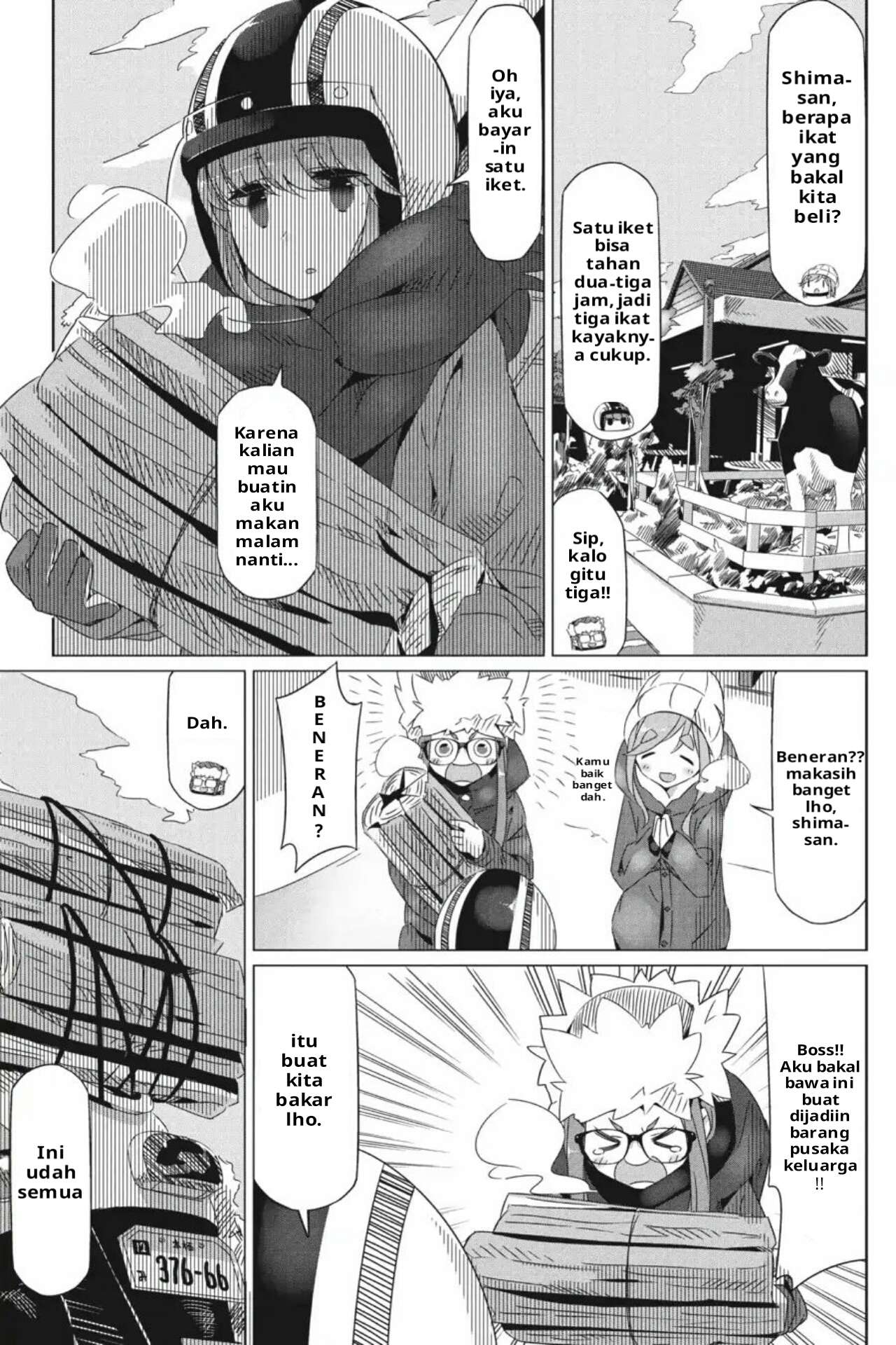 Baca Komik Yuru-Camp Chapter 21 Gambar 1