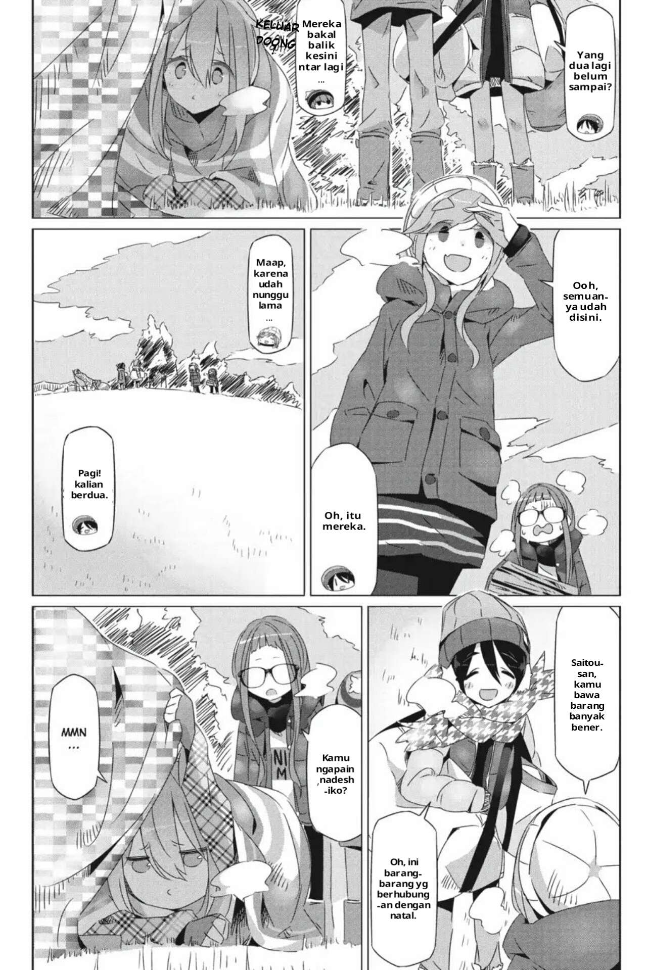 Yuru-Camp Chapter 21 Gambar 10