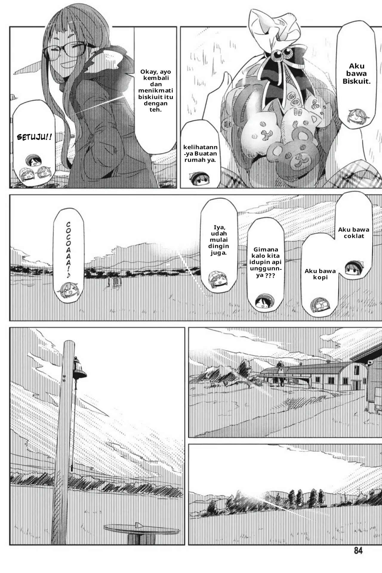 Yuru-Camp Chapter 21 Gambar 20