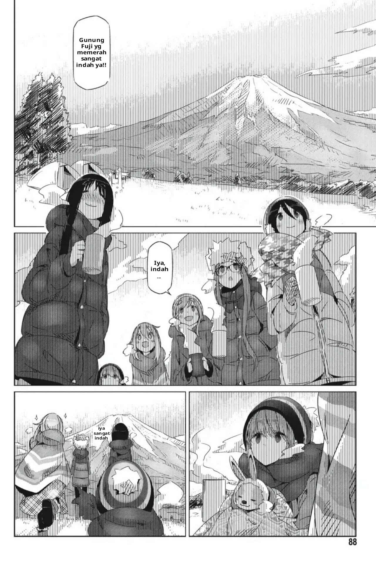 Yuru-Camp Chapter 21 Gambar 24