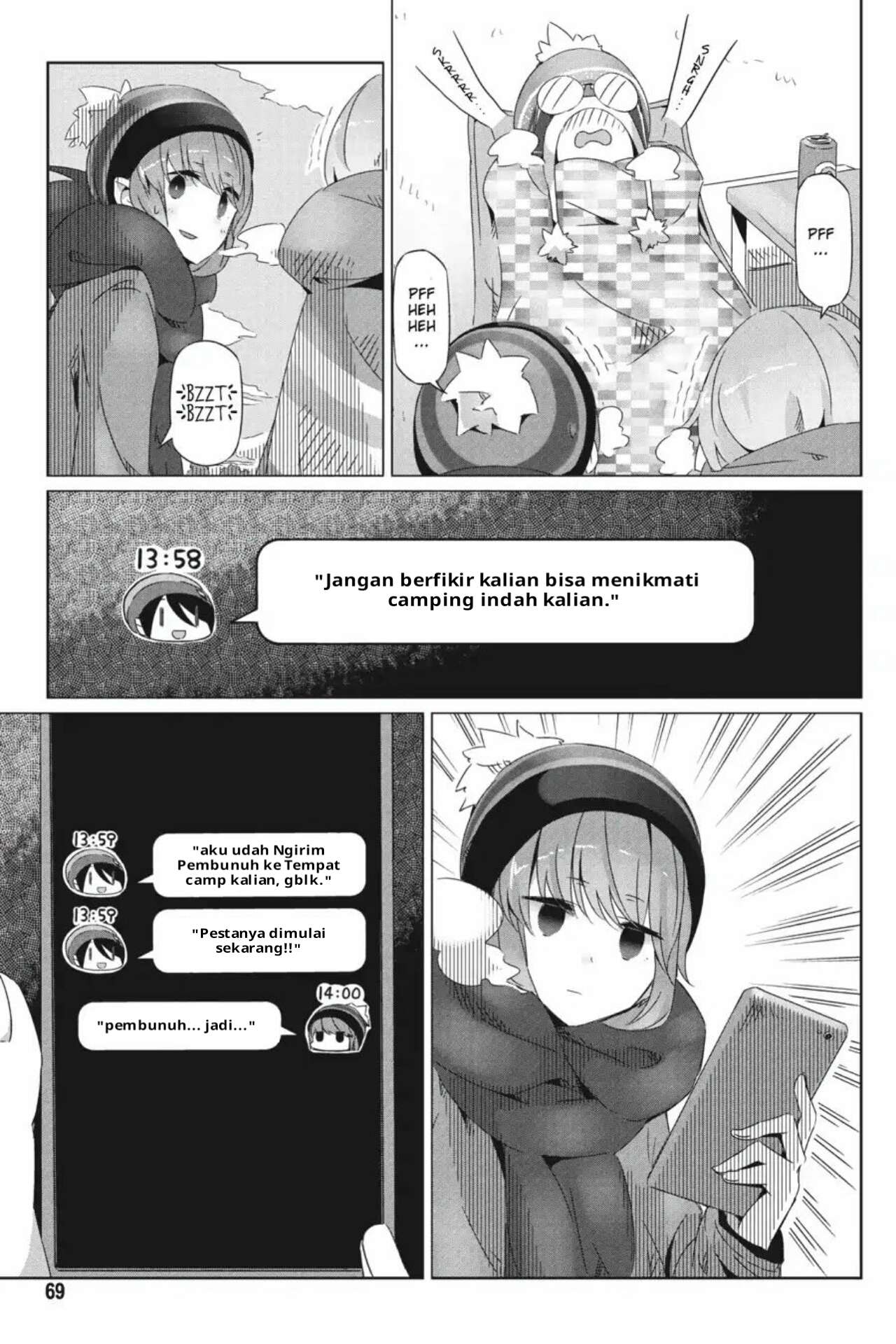 Yuru-Camp Chapter 21 Gambar 7