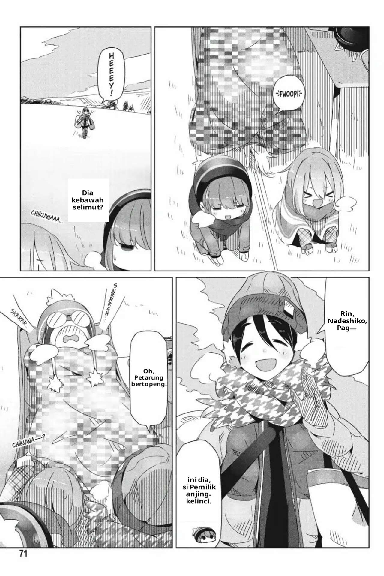 Yuru-Camp Chapter 21 Gambar 9