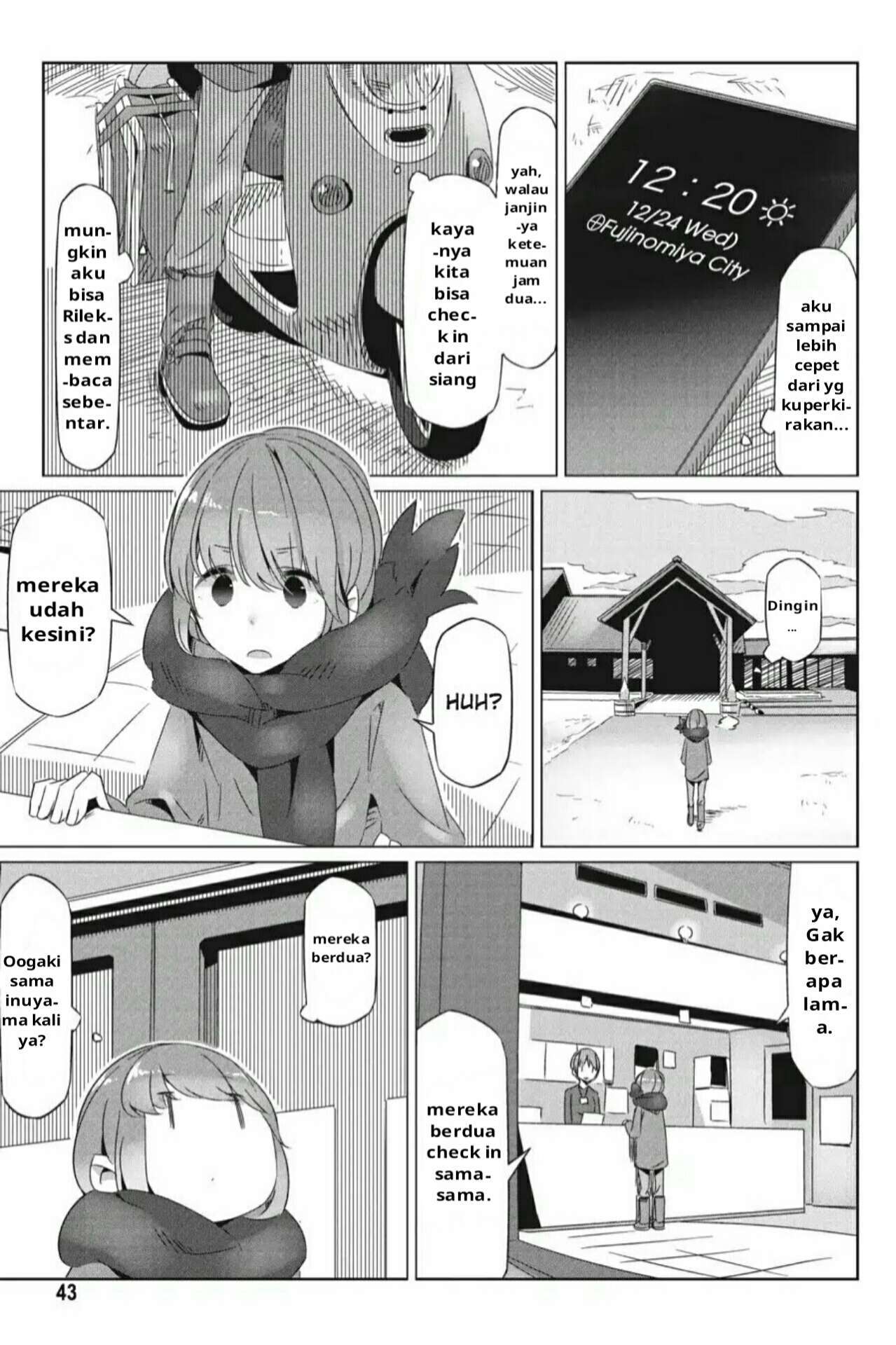 Yuru-Camp Chapter 20 Gambar 10