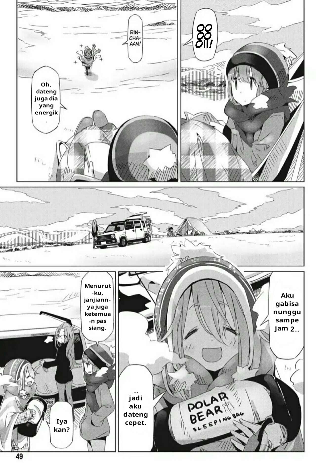 Yuru-Camp Chapter 20 Gambar 15