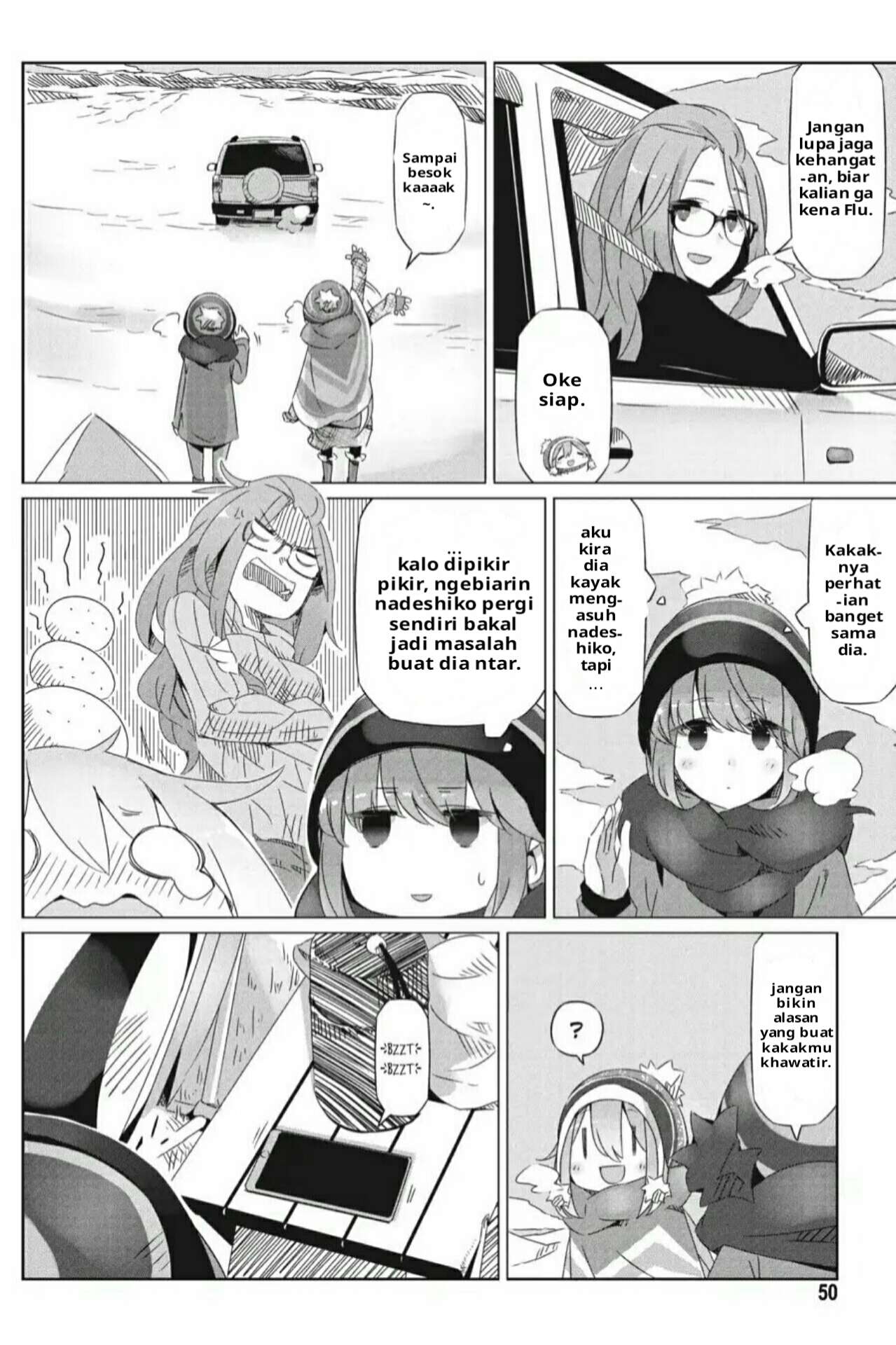 Yuru-Camp Chapter 20 Gambar 16