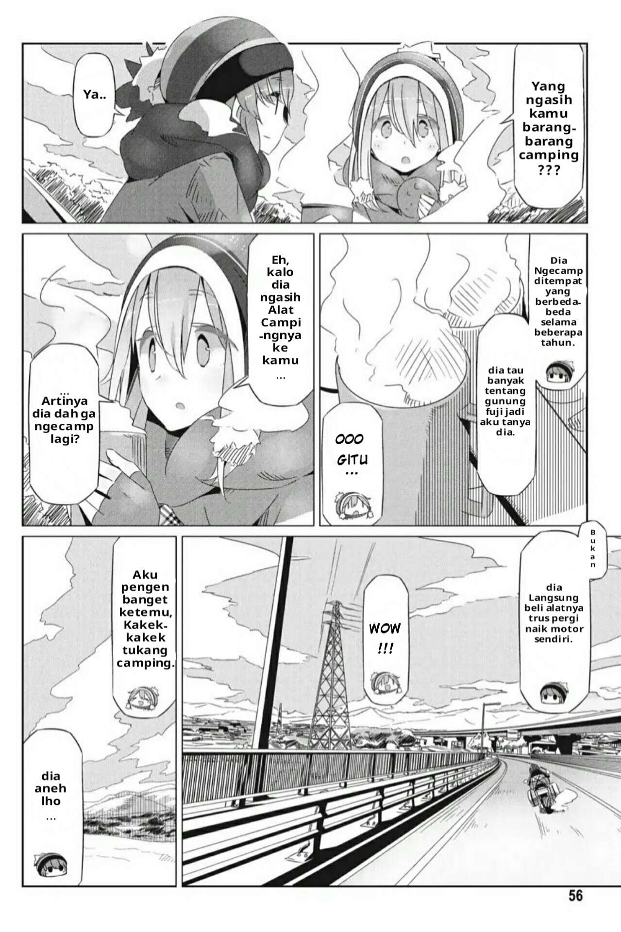 Yuru-Camp Chapter 20 Gambar 22