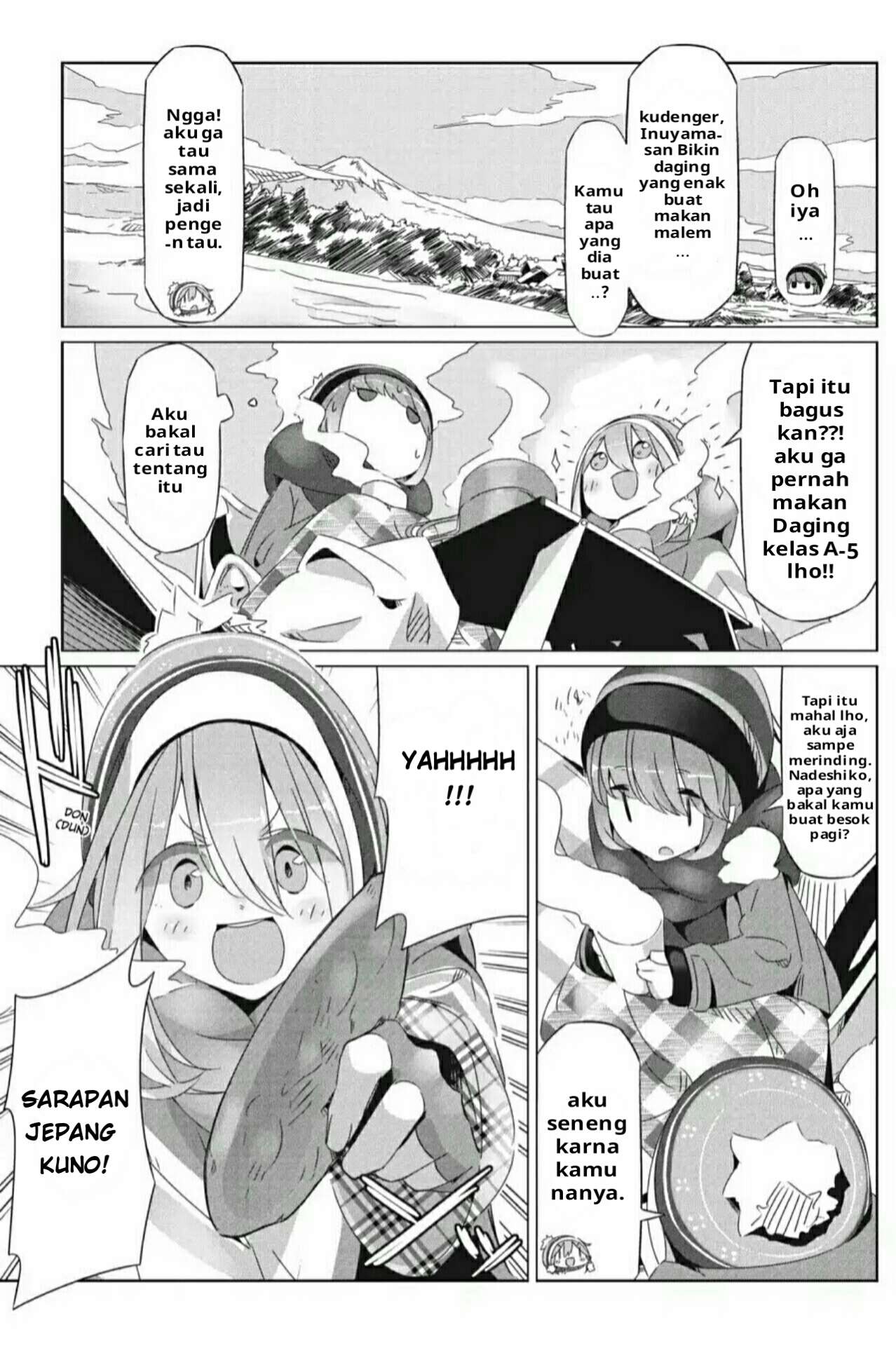 Yuru-Camp Chapter 20 Gambar 23