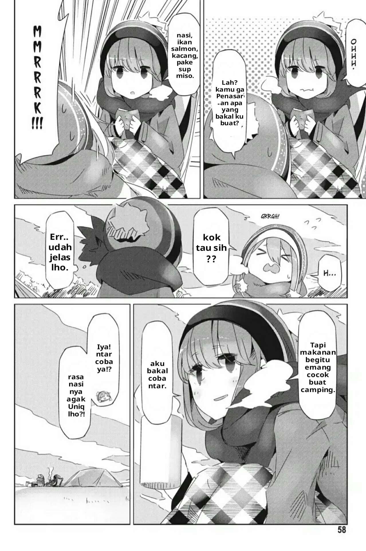 Yuru-Camp Chapter 20 Gambar 24