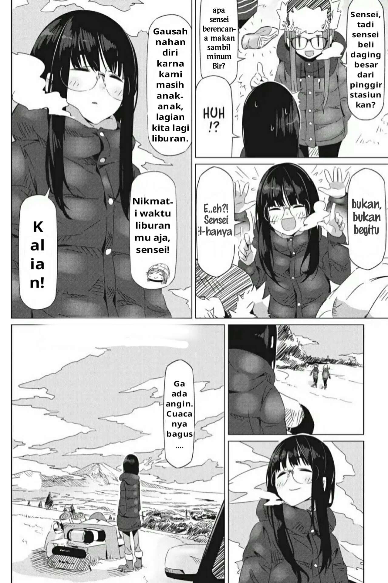 Yuru-Camp Chapter 20 Gambar 3