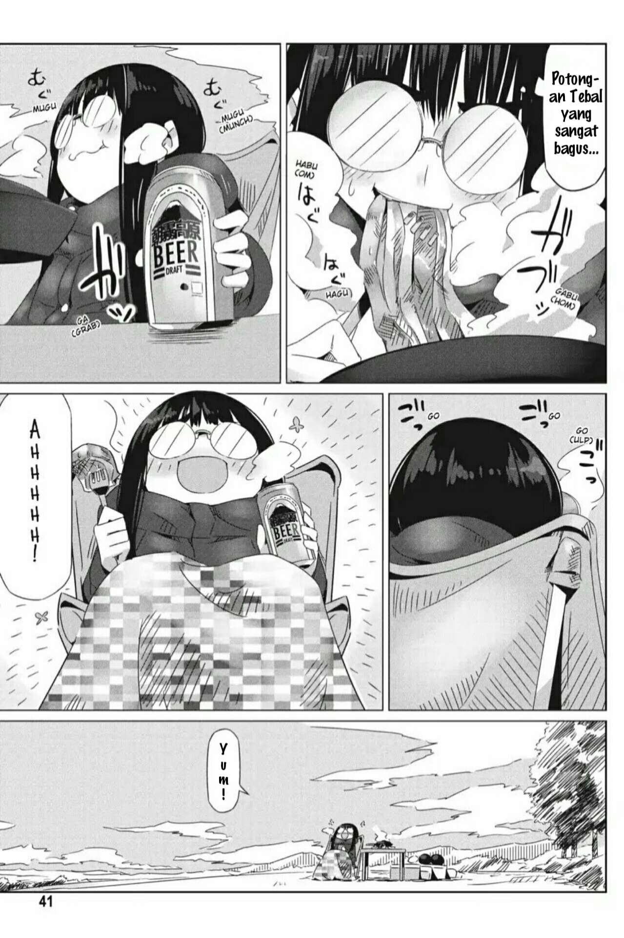 Yuru-Camp Chapter 20 Gambar 8