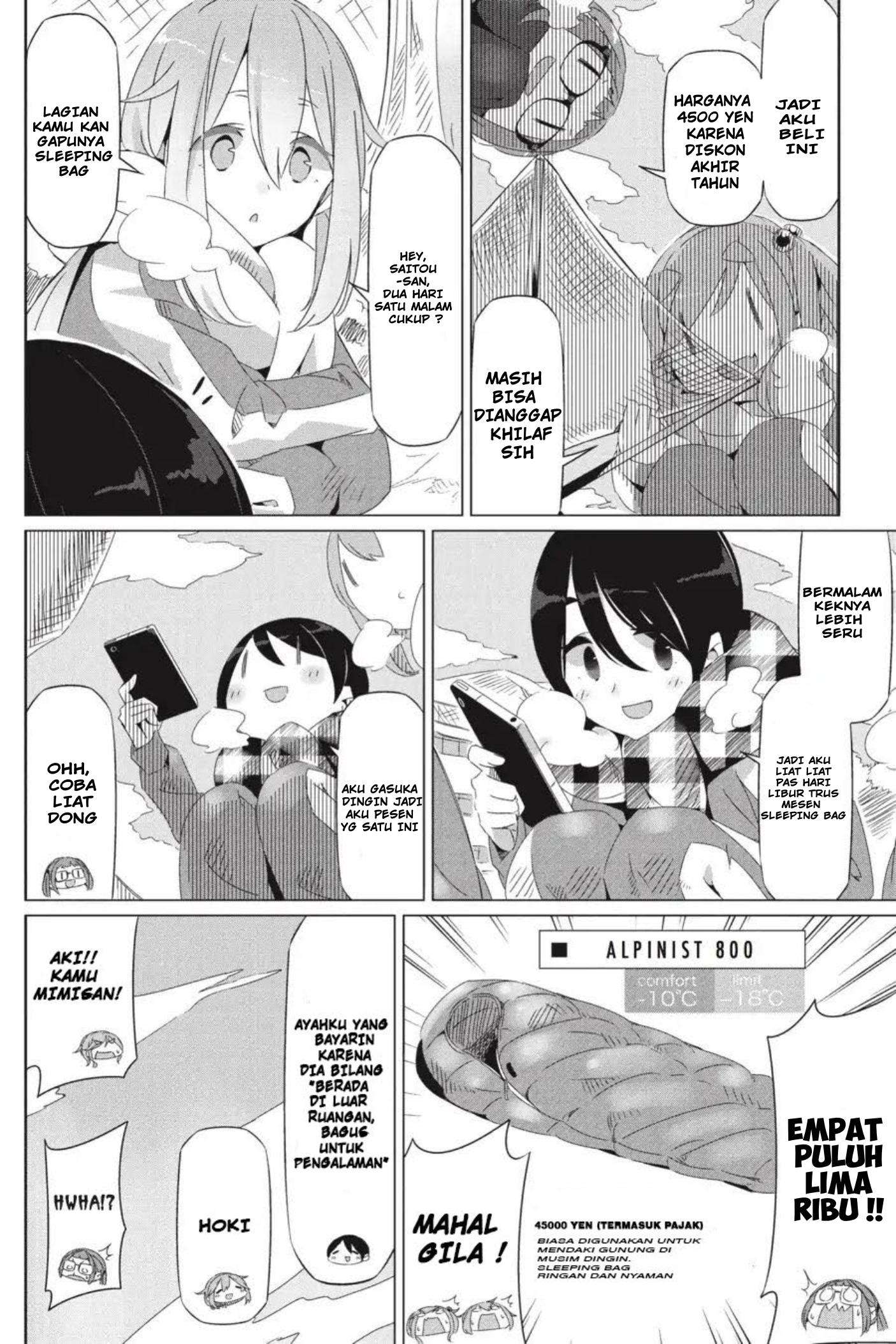 Yuru-Camp Chapter 19 Gambar 11