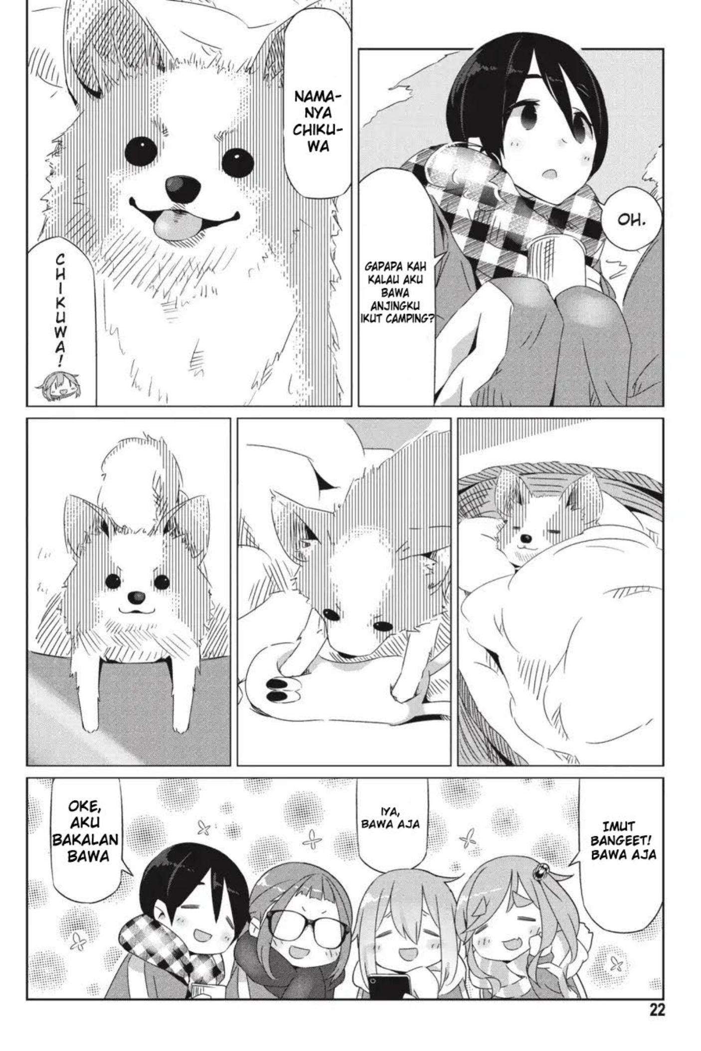 Yuru-Camp Chapter 19 Gambar 25