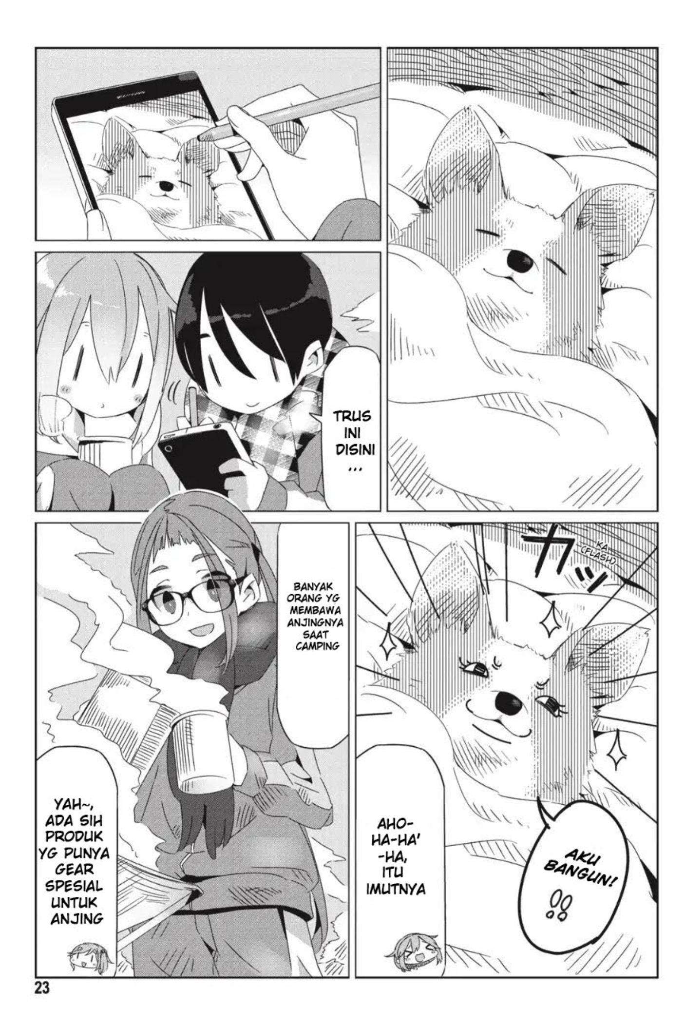 Yuru-Camp Chapter 19 Gambar 26
