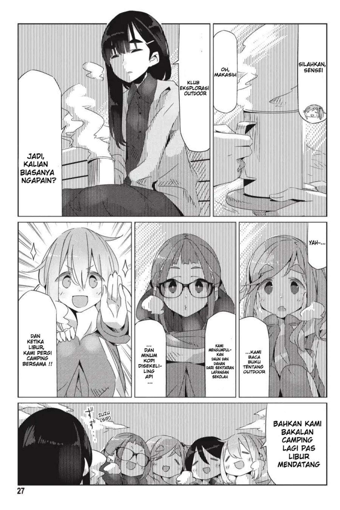 Yuru-Camp Chapter 19 Gambar 30