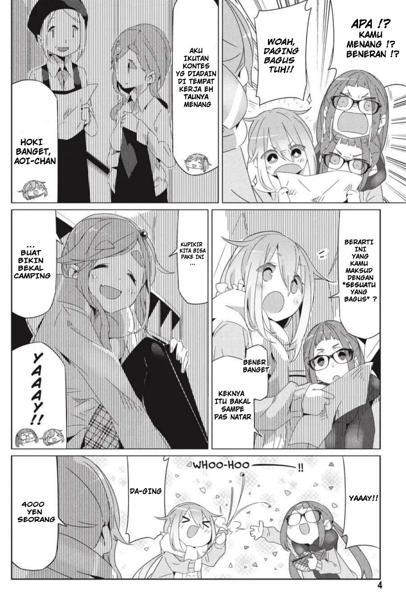 Yuru-Camp Chapter 19 Gambar 7