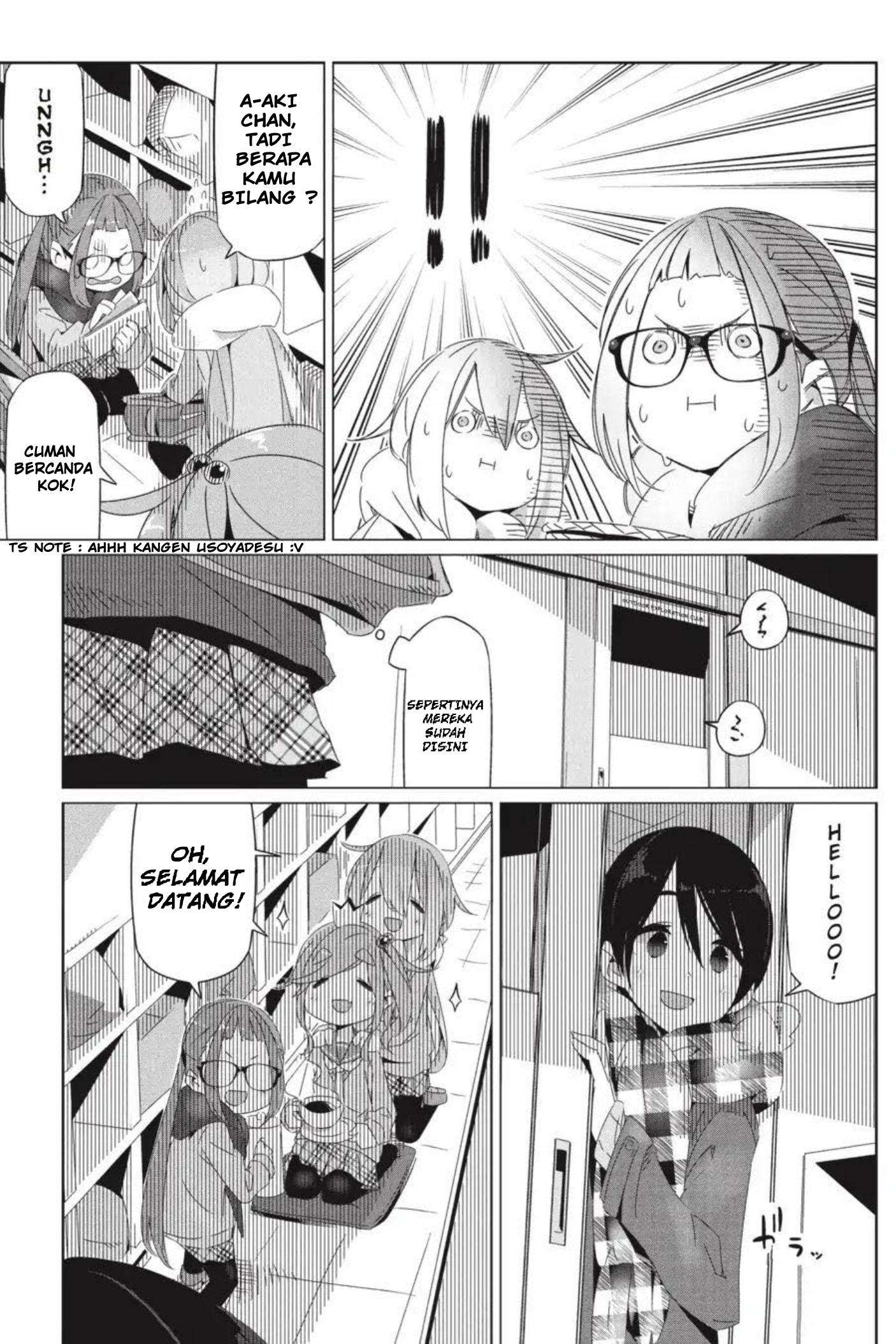 Yuru-Camp Chapter 19 Gambar 8