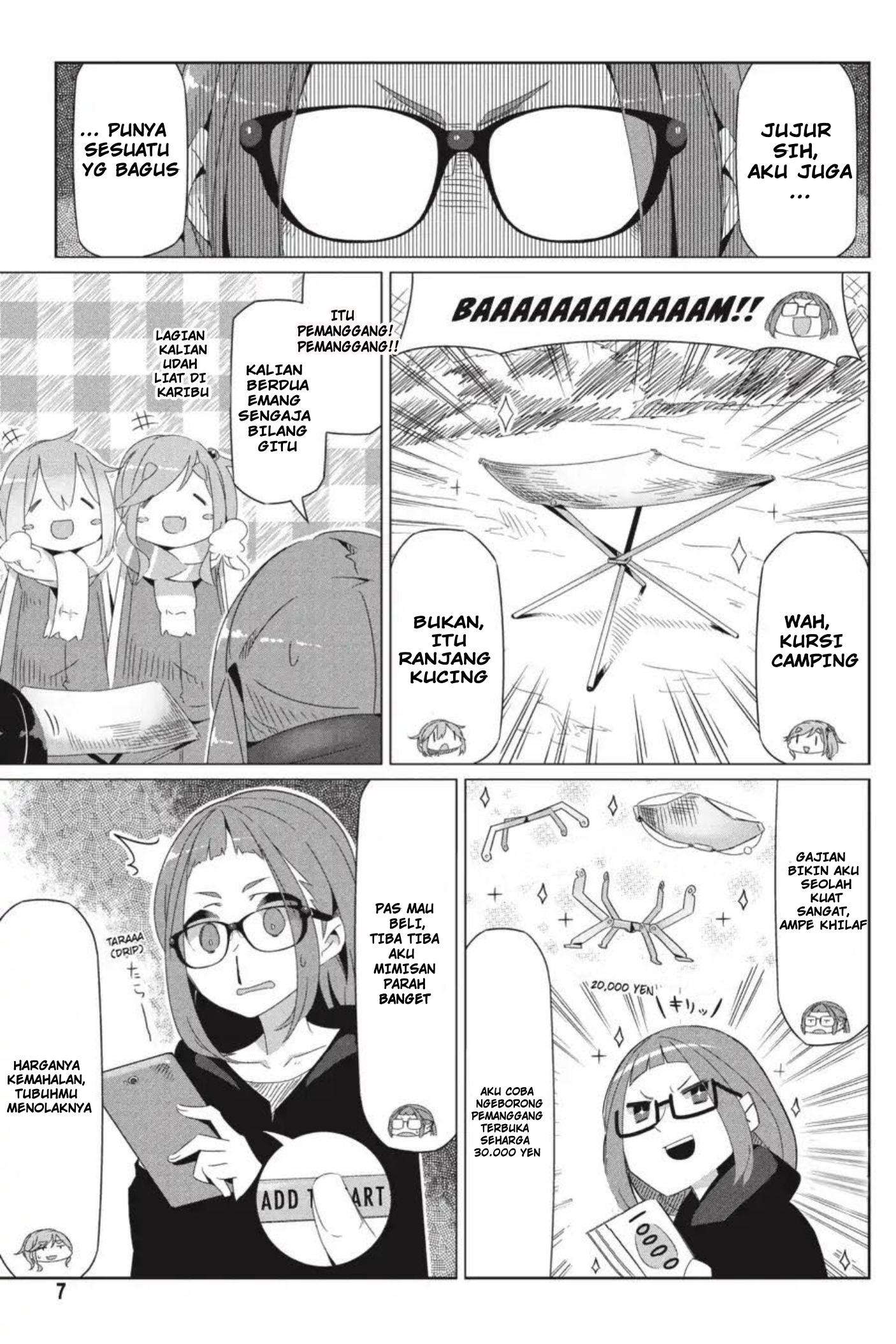 Yuru-Camp Chapter 19 Gambar 10