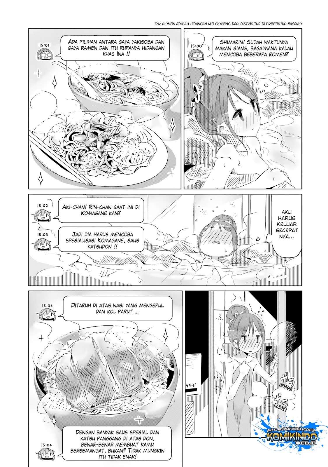 Yuru-Camp Chapter 17 Gambar 9