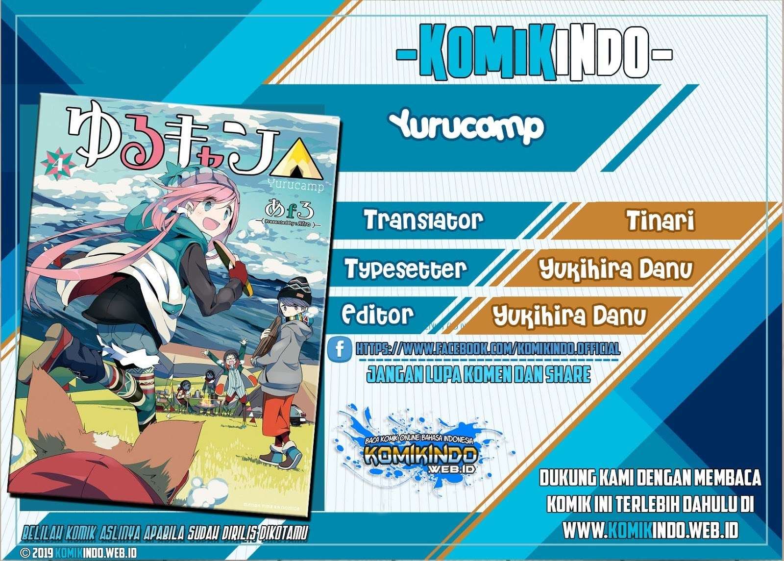 Baca Komik Yuru-Camp Chapter 15 Gambar 1