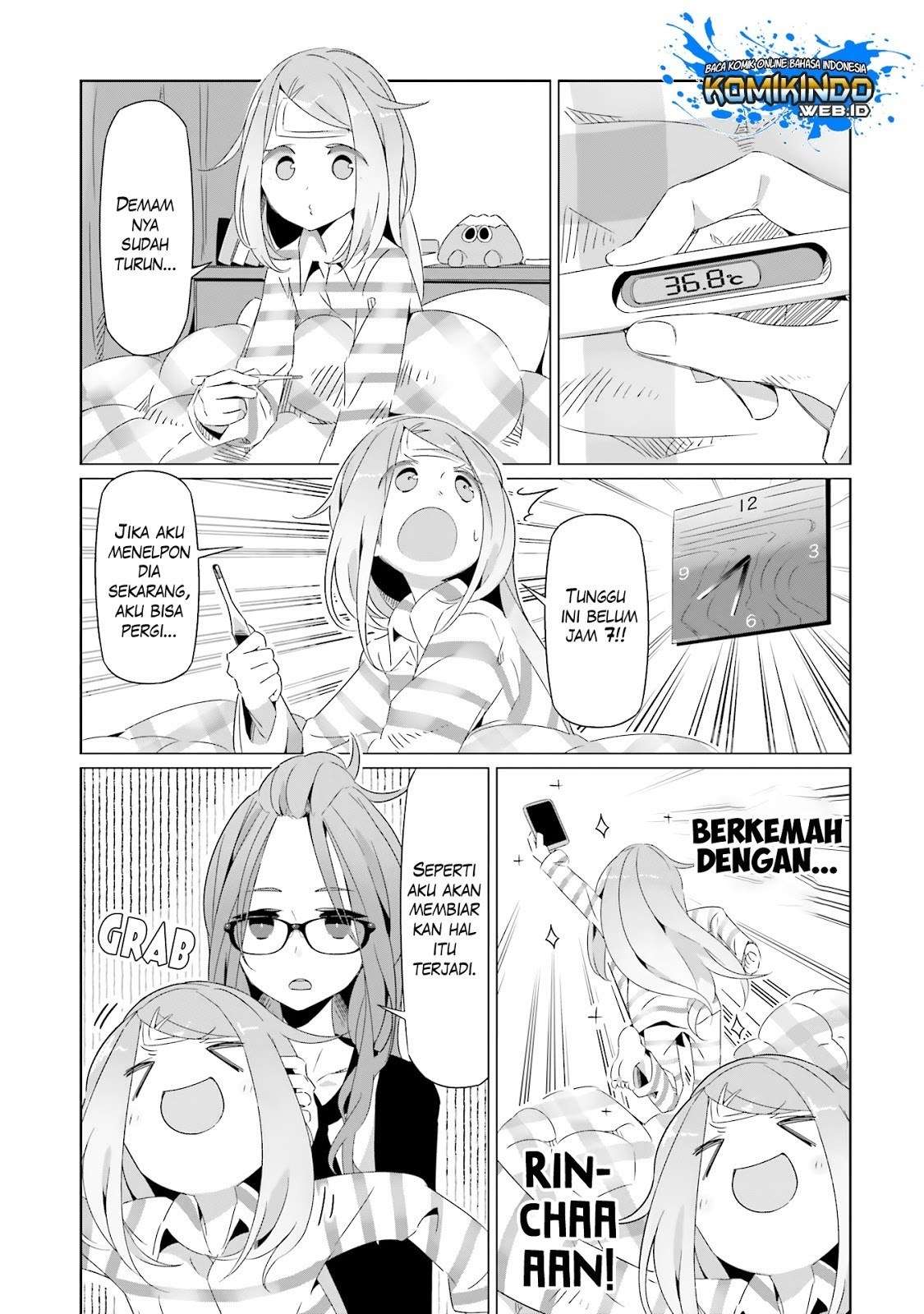 Yuru-Camp Chapter 15 Gambar 12
