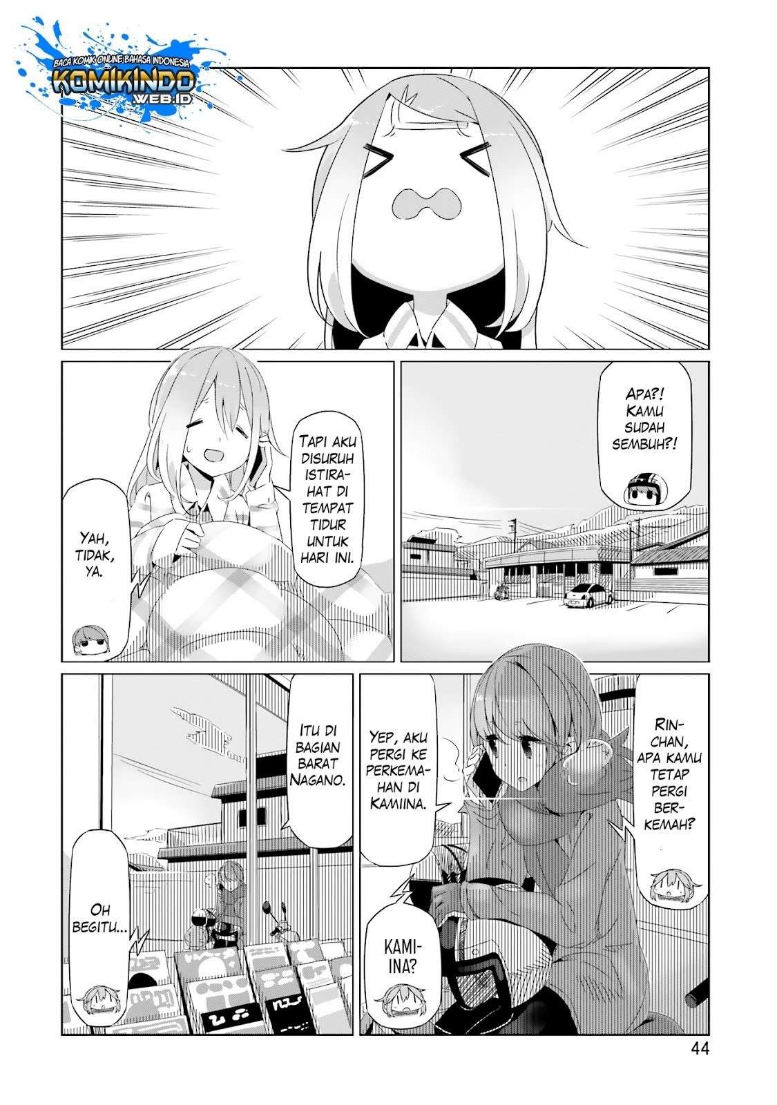 Yuru-Camp Chapter 15 Gambar 13