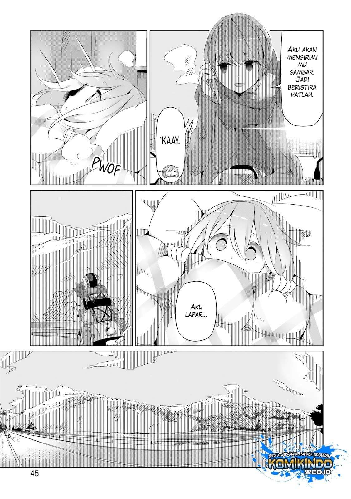 Yuru-Camp Chapter 15 Gambar 14