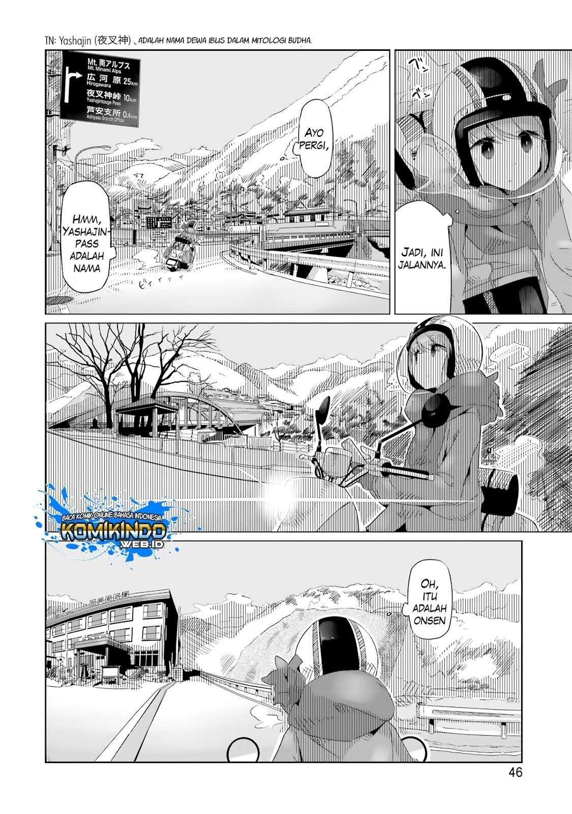 Yuru-Camp Chapter 15 Gambar 15